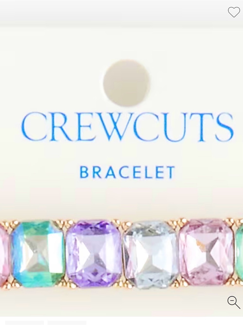 Crewcuts by J Crew Rainbow Gems Bracelet - Picture 15 of 16